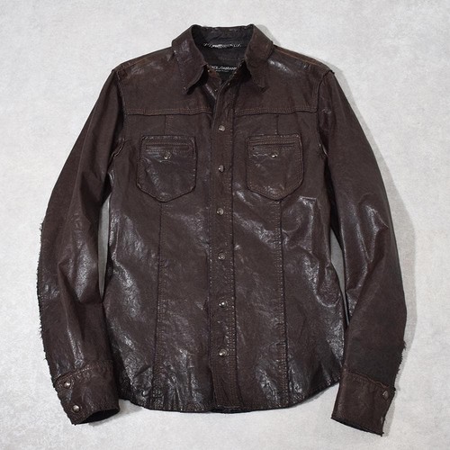 Giacca camicia pelle - , dolce
