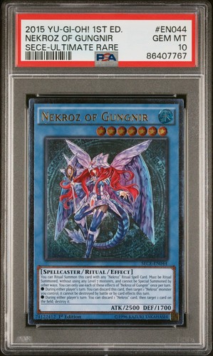 Yugioh psa gem - psa,