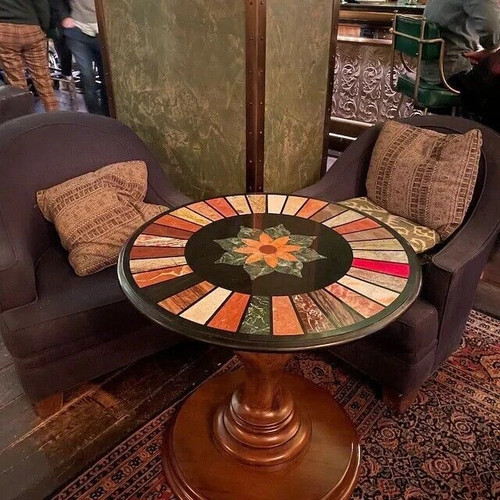 Tavolo inlay pietra - tavolo,