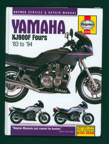 Yamaha xj900f haynes - yamaha,