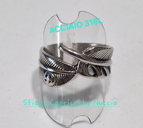 Anello piuma uomo - anello, donna