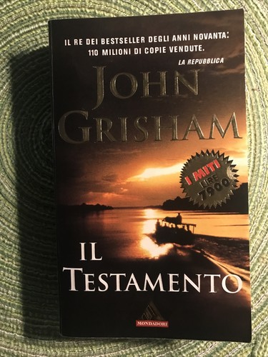 John grisham testamento - john,