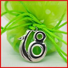 12 CIONDOLI 18 ANNI PER CONFETTATA RAGAZZO/RAGAZZA FAI DA TE PREZZI INGROSSO