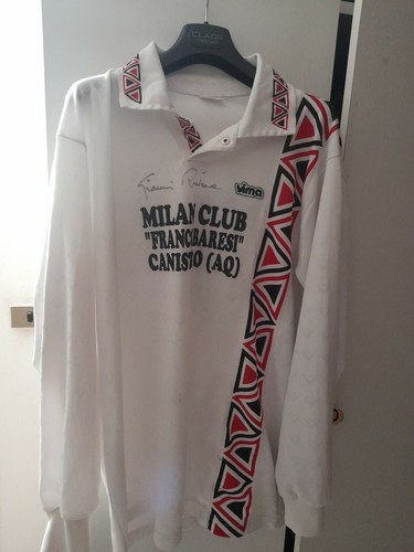 Maglia club milan autografo - milan,
