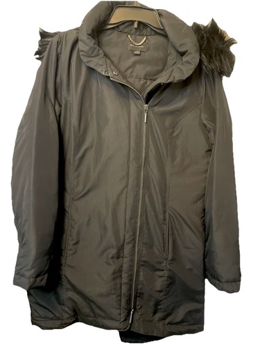 Piumino halston cappuccio - h,