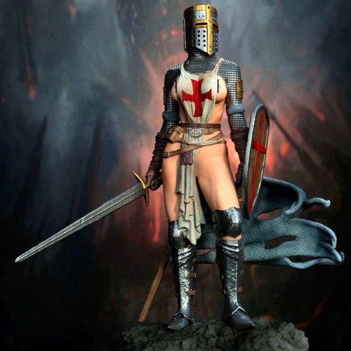 Modellino figure cavalieri