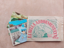 FIGURINE  LAMPO  LA BELLA ADDORMENTATA  1960  BUSTINA APERTA CON FIGURINE (5612)