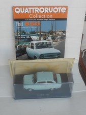 Fiat 850 1964 Quattroruote collection Die-cast 1/24 Modellino Auto Italiana 