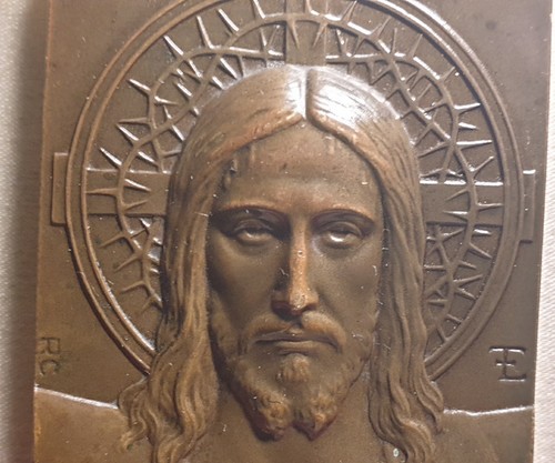Ecce homo medaglia francese - ecce,