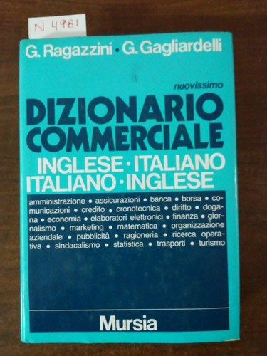 Dizionario commerciale inglese - dizionario,
