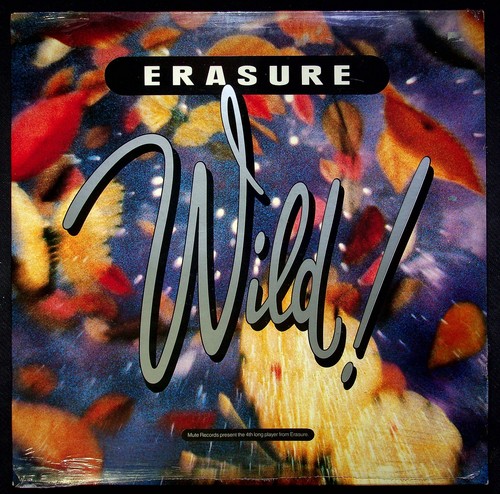 Erasure wild vinyl sealed - lp,