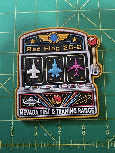 Usaf patch pvc bandiera - usaf, rossa