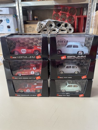 Brumm lotto macchinine fiat - brumm,