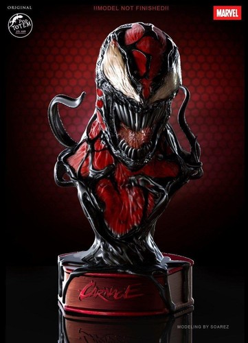 Carnage busto marvel - marvel, figure