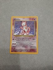 Pokemon Mewtwo 10/102 Rara Holo | Set Base Italiano Vintage | Played