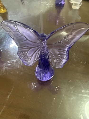 Lalique purple butterfly - lalique,
