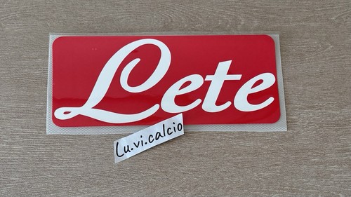 Sponsor patch lete campionato - patch,