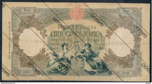 Italia 5000 lire - °°°,