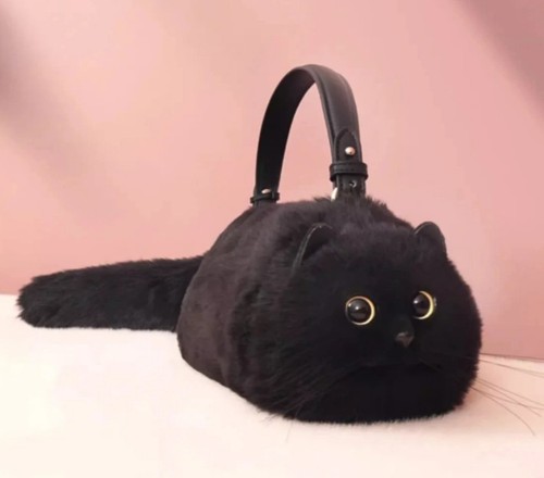 Borsetta tracolla donna gatto - donna,