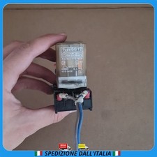 Finder Relè 60.12 10A 250V AC1 Usato Trasparente Plastica Funzionante originale