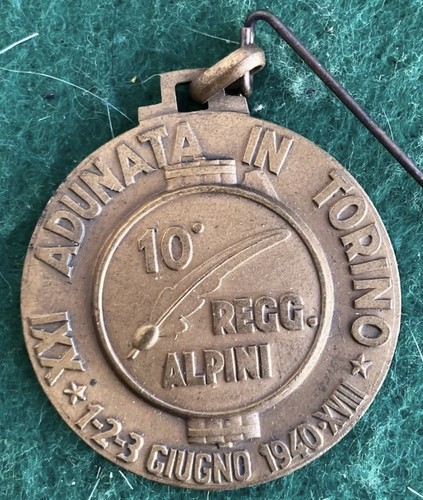 Medaglia adunata alpini torino - medaglia,