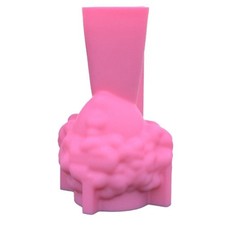 Umano Viso Resina Vaso Stampo