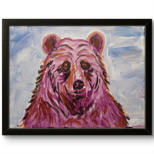 Orso moderno espressionista