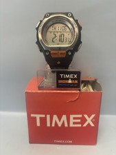 OROLOGIO UOMO Timex Ironman Triathlon Shock Indiglo T5K582 30 LAP Diver WR 200M