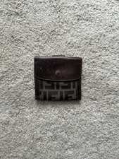 Fendi Portafoglio Marrone Nero