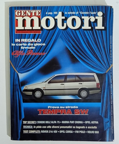 I112819 gente motori 1990 - gente,