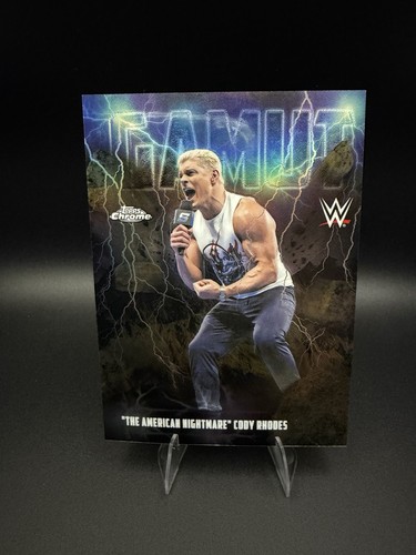 Custodia wwe topps chrome - chrome, 2026