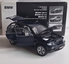 BMW X5 4.4i (E53) 1999 Blu Scuro 1:18 Kyosho 08521DB ESTREMAMENTE RARA!!