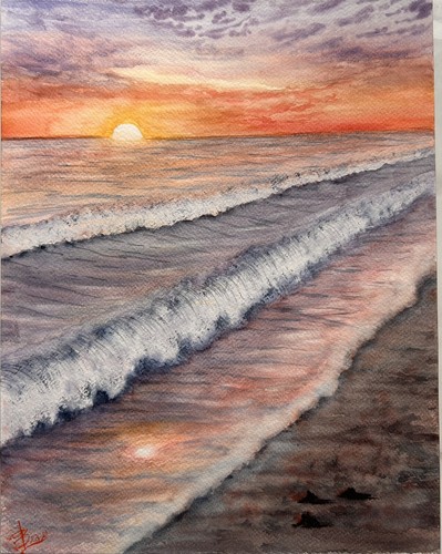 Quadro acquerello dipinto a - acquerello,,
