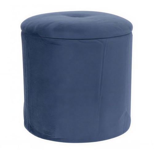 Pouf contenitore velluto - contenitore,