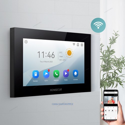 Homsecur touch screen - homsecur,