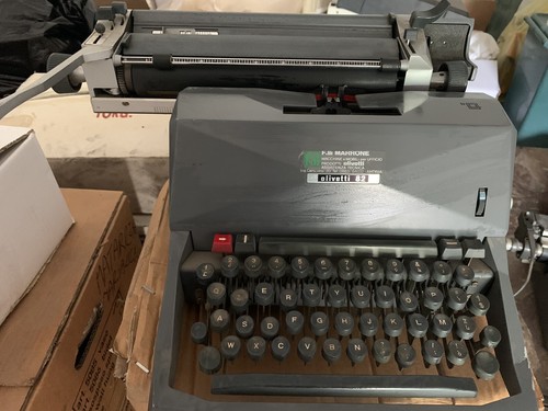 Macchina scrivere vintage - macchina, da
