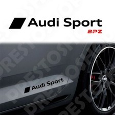 2PZ Adesivi per Audi Sport A3 A4 A5A6 Q3 Q5 Q7 TT s li tuning auto Sticker 15CM