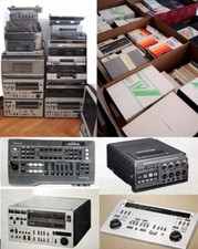 registratori-riproduttori video  e audio di vario tipo - cassette e nastri 