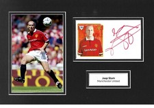 Jaap Stam Signed 12x8 Photo