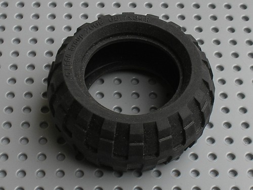 Pneu pour roue lego technic - pour,