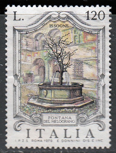 Italia 1979 fontana issogne - italia,