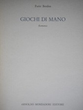 Giochi di mano	Bordon