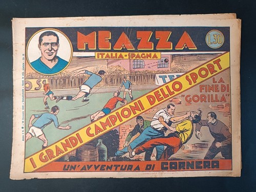 Fumetto albo carnera meazza - albo,