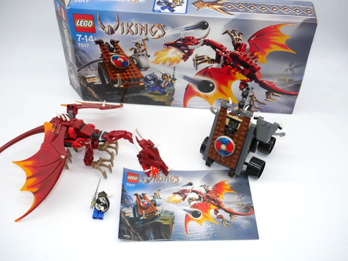 Lego 7017 catapulta - lego,