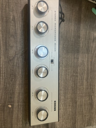 Mixer microfono stereo sony - microfono,