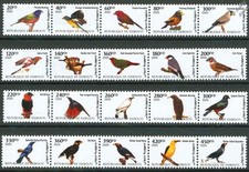 BIRDS OF THE WORLD Set di