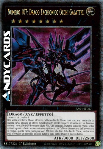 Numero 107 drago tachionico - 107:,