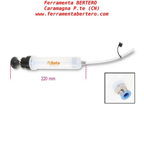 Beta 1756c siringa per - 1756c, olio