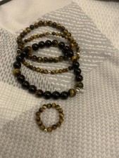 Set bracciale e anello uomo