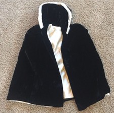 Spallacciera nera vintage con